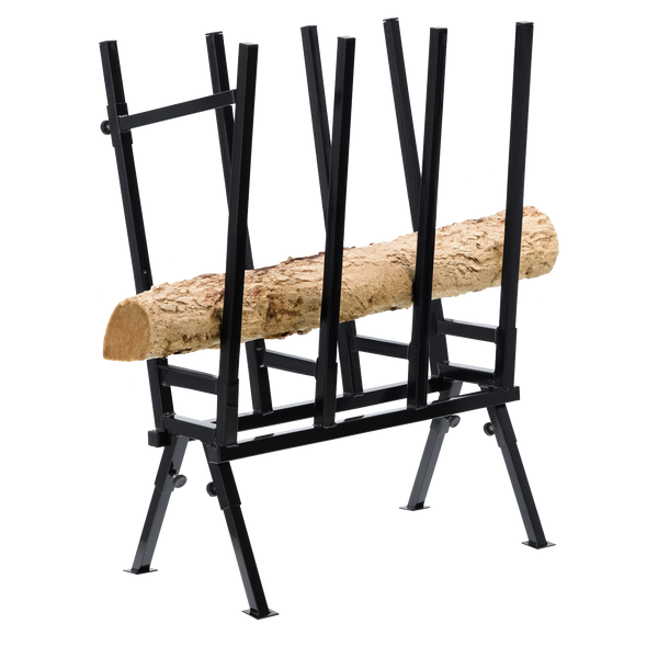 KOZIOŁ/KOBYŁKA DO CIĘCIA DREWNA CZARNY 81x37x103 cm *9907