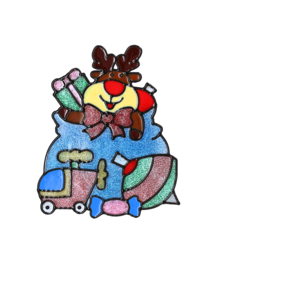 CHRISTMAS WINDOW STICKER 18 x 25 CM