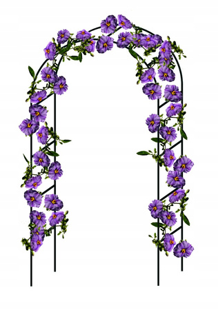 Garden Pergola 140 x 38 x 240 CM (+ ANCHORS)