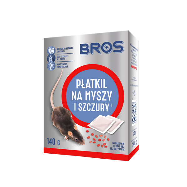 MOUSE AND RAT FLAKES 140G