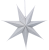 Stea decorativă din hârtie 60 cm gri ambalaj=12buc *2075