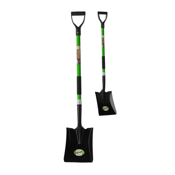 SHOVEL WITH FIBERGLASS HANDLE 120 CM