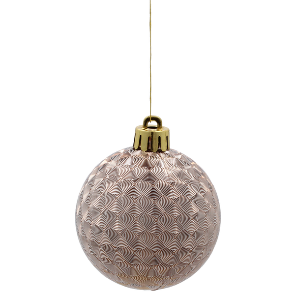 KPL. 9 BOMBEK 6 CM GRANATURI / BEJ ZLATĂ *3986