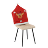 Vianočný obal na stoličky MIX vzorov balenie=4ks *7458