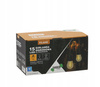 ILUMINAT DE GRĂDINĂ CU CONTROLER 12 V LUNGIME 0,6 + 14,4 M FILAME 15 LED ALB CĂLDICEL CU PRINDERI *1267