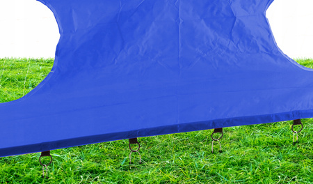FUTBALOVÁ BRÁNKA SO SIEŤOU A CIEĽOVOU PODLOŽKOU 240 x 170 x 85 CM *7420
