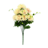 ARTIFICIAL BRANCH - CHRYSANTHEMUM ASSORTED COLOURS