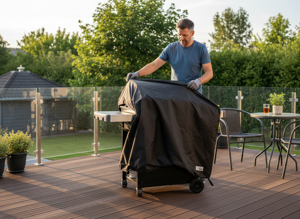 POKROWIEC NA GRILL GAZOWY 3-PALNIKOWY WODOODPORNY MATERIAŁ PVC