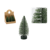 ORNAMENT CRĂCIUN. MINI BRAD 18 CM VERDE disp=6buc *9797