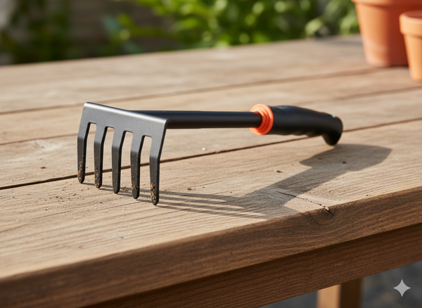 GARDEN RAKES 28.5 x 8.7CM BLACK