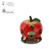 GARDEN FIGURINE – APPLE HOUSE 27 X 26,5 X 29,2 CM LED