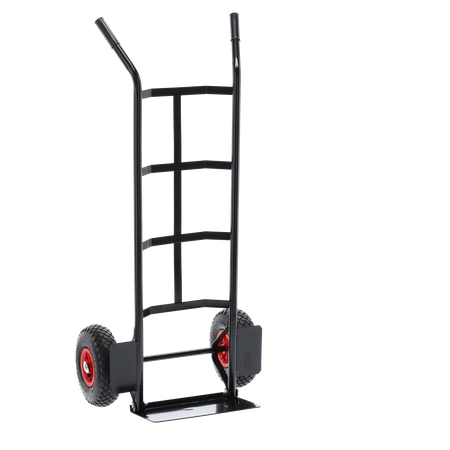 WÓZEK MAGAZYNOWO TRANSPORTOWY / MŁYNARKA CZARNY, UDŹWIG: 200 KG *6889