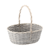 COS RATTAN 33 x 25 x 13,5/32 CM CU MÂNER - GRI ÎNTUNECAT *8260