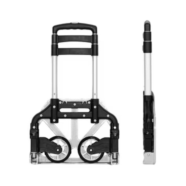 WÓZEK TRANSPORTOWY SKŁADANY ALUMINIOWY 39,5 x 42 x 100 CM UDŹWIG: 70 KG