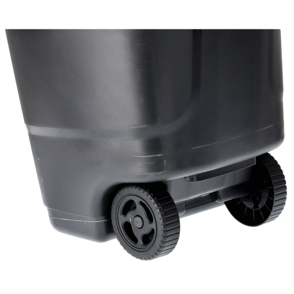 WÓZEK OGRODOWY WIELOFUNKCYJNY Z KÓŁKAMI 50L CZARNY 