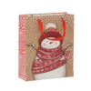 CHRISTMAS GIFT BAG CHRISTMAS FIGURES 26 x 32 x 10 CM