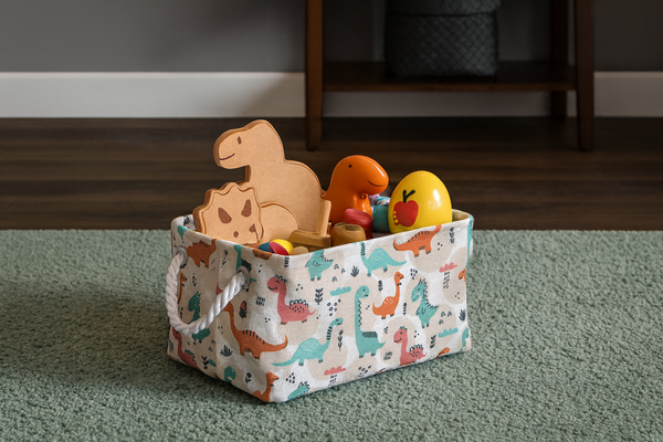 ORGANIZÁTOR OBDELNÍKOVÝ 22 x 32 x 18 CM DINOZAURY ROZM. S *4731