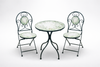 SET DE MOBILIER PENTRU GRĂDINĂ DIN METAL MOZAIKA "FYLLA" MASĂ + 2 Scaune *4164