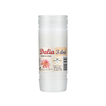 KPL.10 SZT WKŁADÓW  PARAFINOWYCH DALIA 15CM/72H *3033*0214