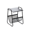 STOLIK BOCZNY Z GAZETNIKIEM 40 x 40 x 55 CM CZARNY *1197