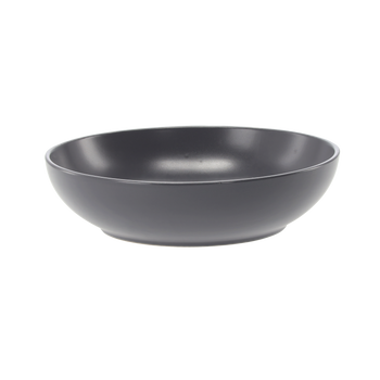 HĽBOKÝ TANIER 19,5 CM KERAMICKÝ OKRÚHLY "ŠEDÝ" balenie=6ks *8849