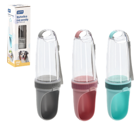 PORTABLE PET WATER BOTTLE 350 ML