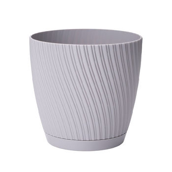 DONICZKA MIKA ECO RECYCLED S PODSTAVCOM 230MM PLATINA*4513