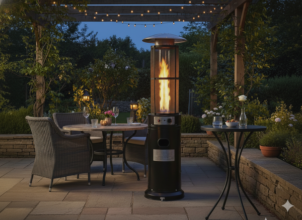 PARASOL GAZOWY OKRĄGŁY MALOWANY PROSZKOWO 180 CM