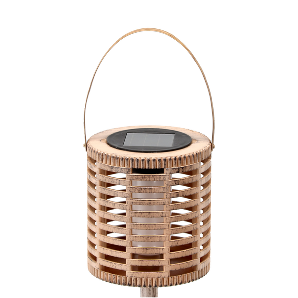 SOLÁRNA LAMPA ANTIQUE VÝŠ. 35,5 CM MIX VZOROV TEPLÁ BIELA disp=9ks *4399