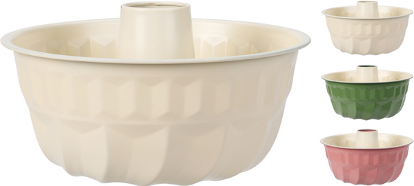 STEEL BUNDT CAKE TIN 1.6L 22CM