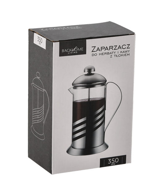 ZAPARZACZ DO HERBATY I KAWY 350 ML Z TŁOKIEM *1403