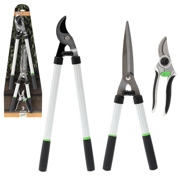 SET DE 3 FOARFECE PENTRU GRĂDINĂ 20/51/54 CM *6803