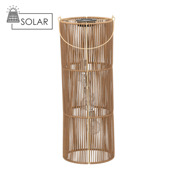 LAMPION SOLARNY BRĄZOWY 57 CM *0138