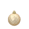 KPL. 6 BOMBEK 6 CM ČERVENÁ/ZLATÁ/PLATINOVÁ (TUBA) *3003