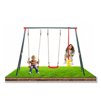 FOUR-SEATER GARDEN SWING 290 x 180 x 200 CM