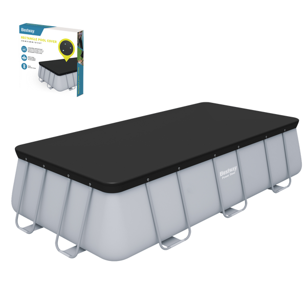 Flowclear™  13'3" x 6'7"(4.04m x 2.01m)/13'6" x 6'7"(4.12m x 2.01m) PVC Pool Cover