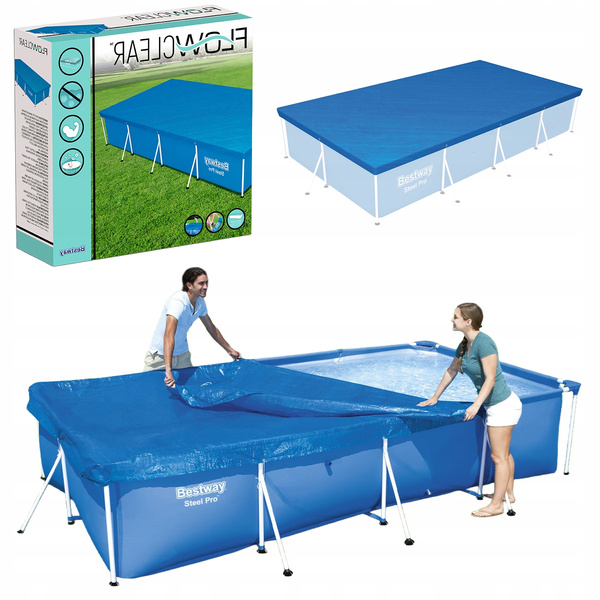 Flowclear™  13'1" x 6'11"/4.00m x 2.11m Pool Cover