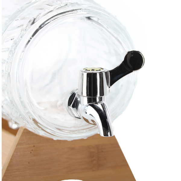 BECZUŁKA 1 L NA DŘEVĚNÉ PODSTAVCI S KOHOUTKEM *5704