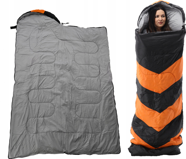 Turistický spacák 220 x 75 cm mix barev *9387