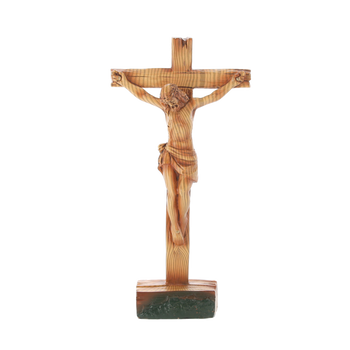 KRZYŻ STOJĄCY Z FIGURĄ JEZUSA 11 x 4,8 x 21,5 CM polyresin *6217