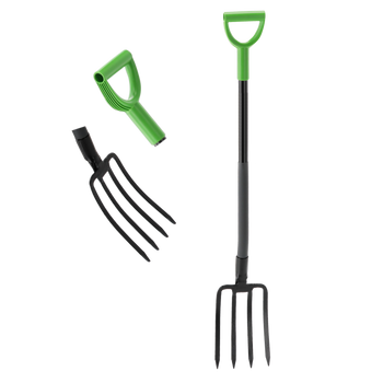 ZAHRADNÍ VIDLE PLATFORMA 4-HROTY S OCELOVOU RUKOJETÍ 120 CM *4051