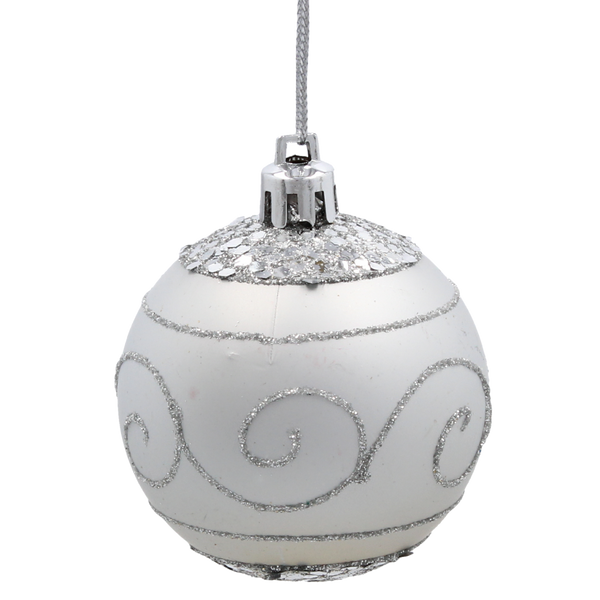 SADA 33 ČERVENÝCH, STRIEBORNÝCH, ZLATÝCH VIANOČNÝCH GUĽA *9716