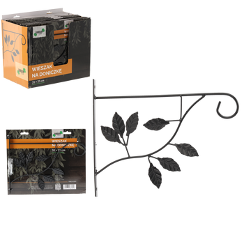 SUPORT PENTRU GHIVECE 31 x 25 CM NEGRU disp=20buc *1893