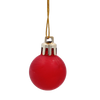SET OF 33 CHRISTMAS BAUBLES RED, SILVER, GOLD