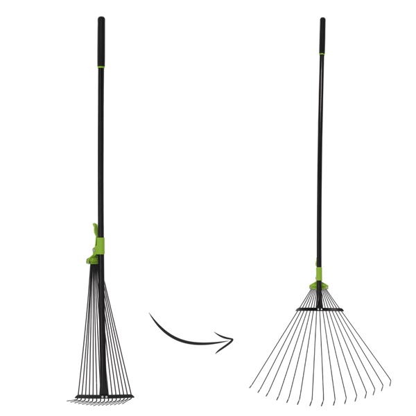 MIOTŁO-GRABIE REGULOWANE DŁ.120-160 CM