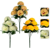 ARTIFICIAL BRANCH - CHRYSANTHEMUM 51 CM ASSORTED COLOURS