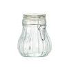GLASS STORAGE JAR WITH GLASS LID 270ML
