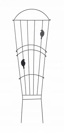 MŘÍŽKA / PODPĚRA PRO ROSTLINY 40 x 117 CM ČERNÁ *1909
