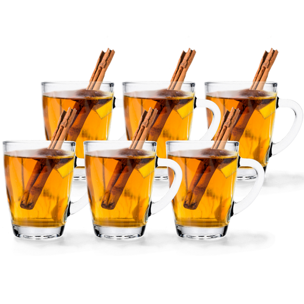 KPL.6 Pohárov s uchom VEGA 250 ML *0029