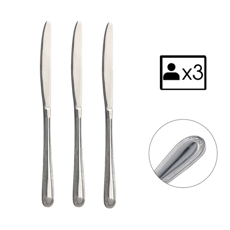 SET OF 3 KNIVES NATALIA